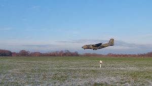 Transall approaching
