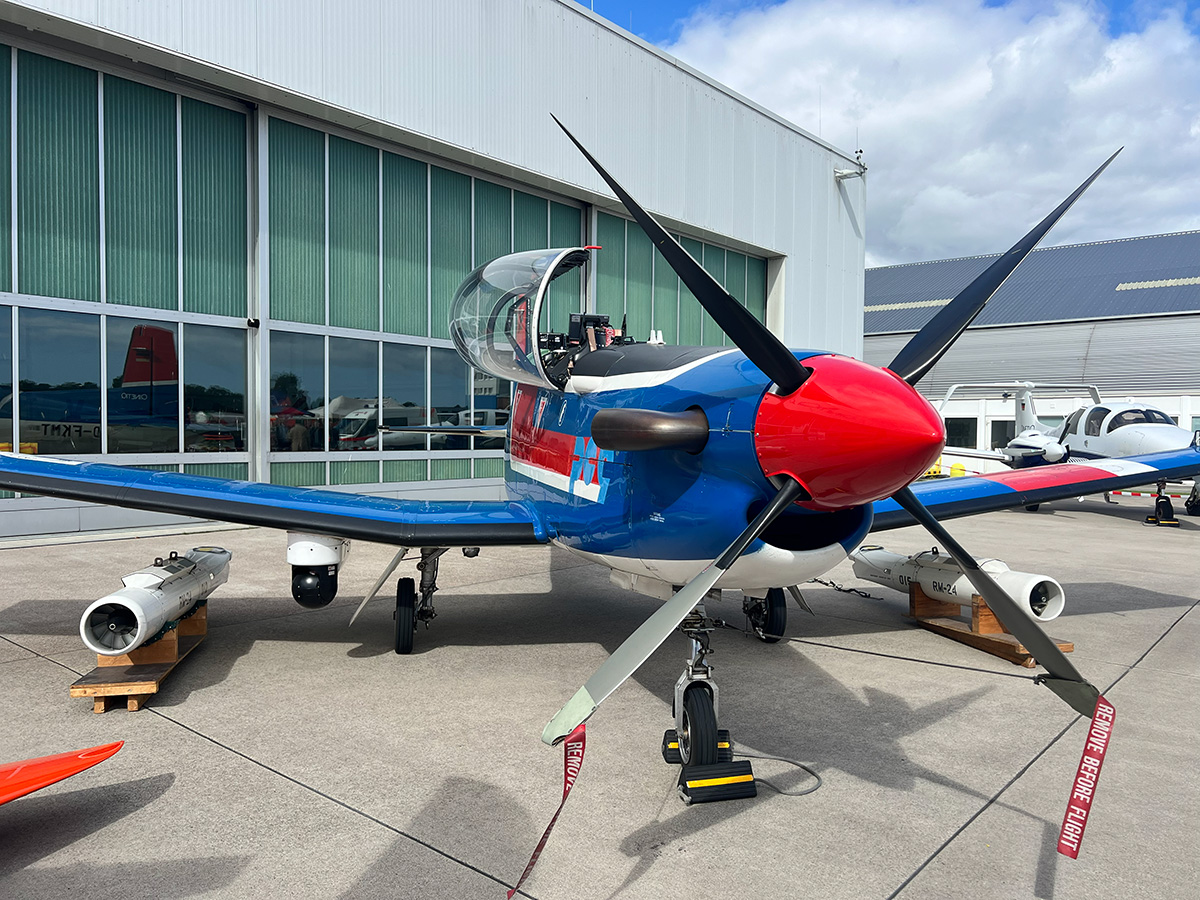 Flugzeug von QinetiQ