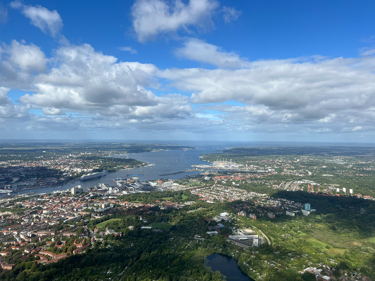 Luftbild Kieler Förde